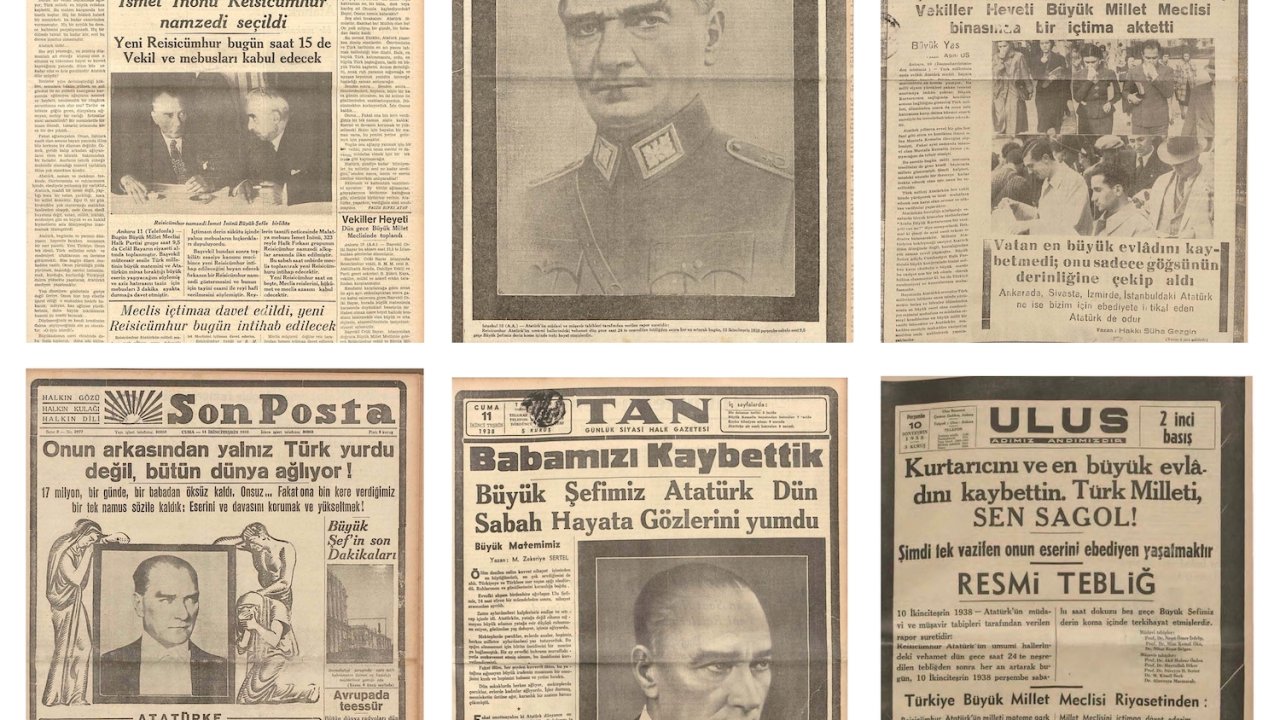 10 Kasım 1938: Hüzün ve Cumhuriyetin korunması için bir söz