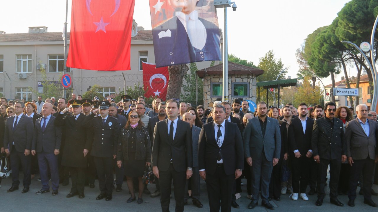 10 Kasım Atatürk'ü Anma Günü Töreni Bayındır'da Yapıldı