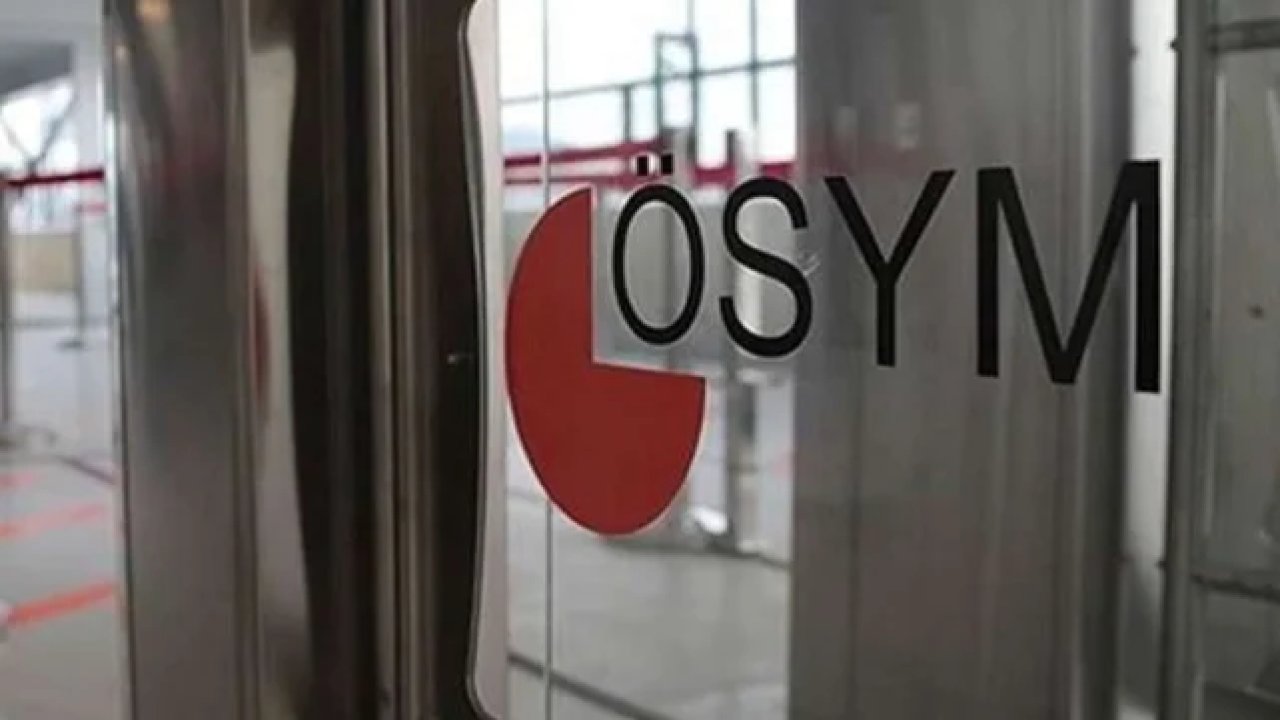 ÖSYM, 2025 sınav takvimini açıkladı