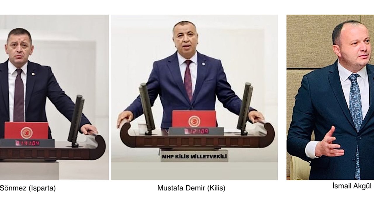 Üç MHP milletvekili partiden ayrıldı